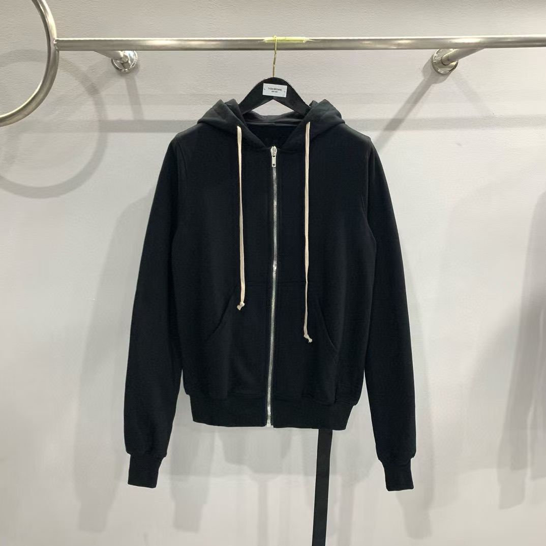 HKSH Womens Mens Punk Dark Autumn Winter Style Wizardry Zipper Womens Fashion Cotton Sweatshirt Chic Coat Hoodies HK0530 250106