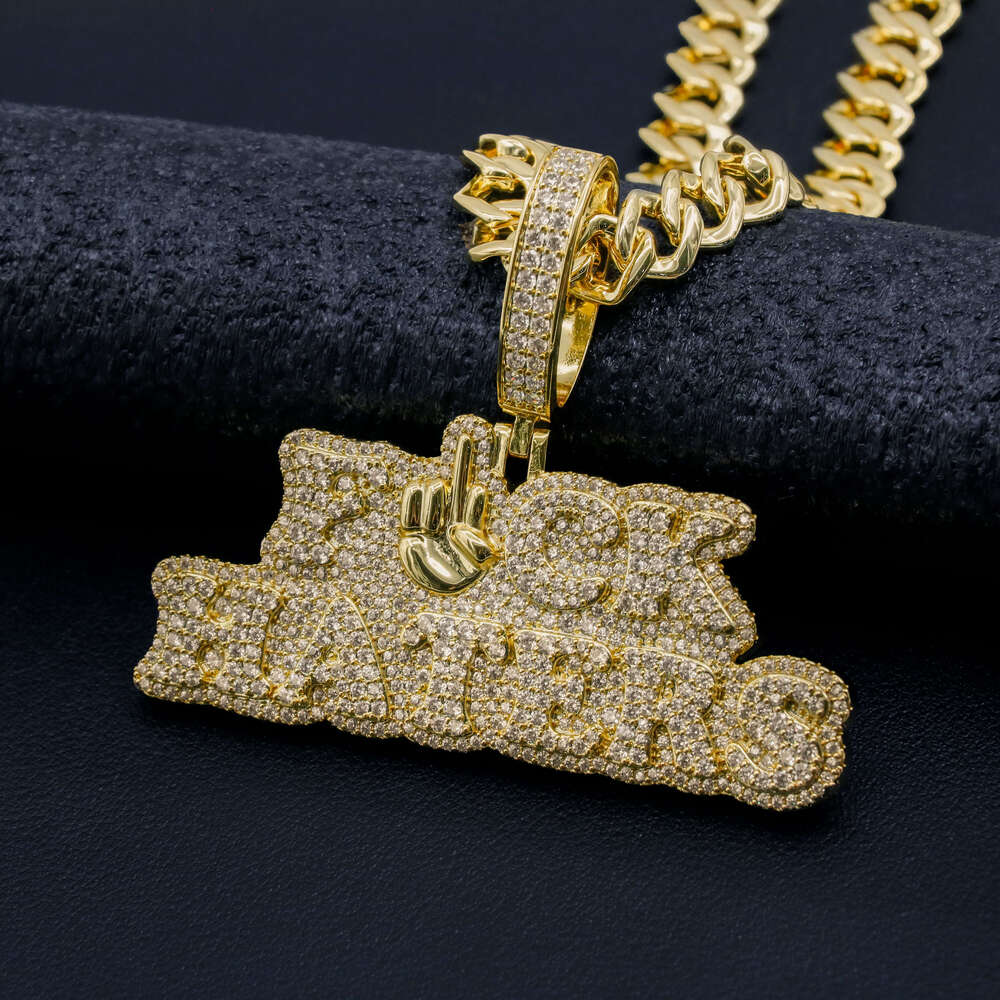 New Custom Letter Necklace Letter Pendant Mens Trendy Accessories Jewelry