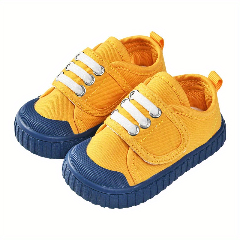 Children Canvas Shoes Toddler Infant Boy Sneakers Girl Candy Color Casual Shoes Baby Kids Breathable Soft Leisure Shoes
