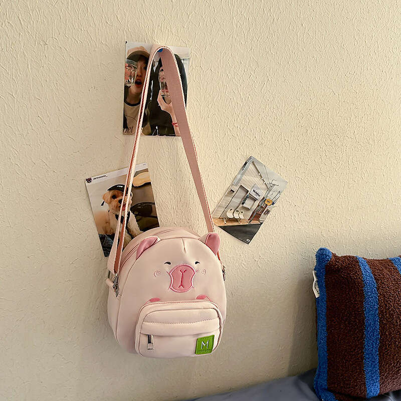 Cute Shoulder 2025 New Cartoon Capybara Mini Soft Adorable Small Crossbody Bag for Women