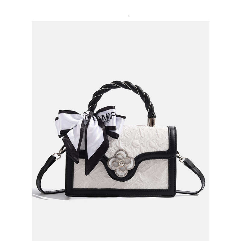 for Women 2025 New Style Textured Niche Design Small Square Fashion Versatile Trendy Office Commute Crossbody Bag