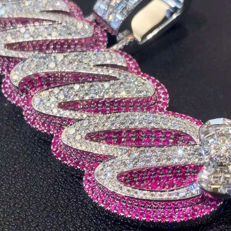 Luxury Faith 10K/14K /18K Gold Letter Pendant W/Lab Grown Diamonds Mens Gift Set W/Dual Cert