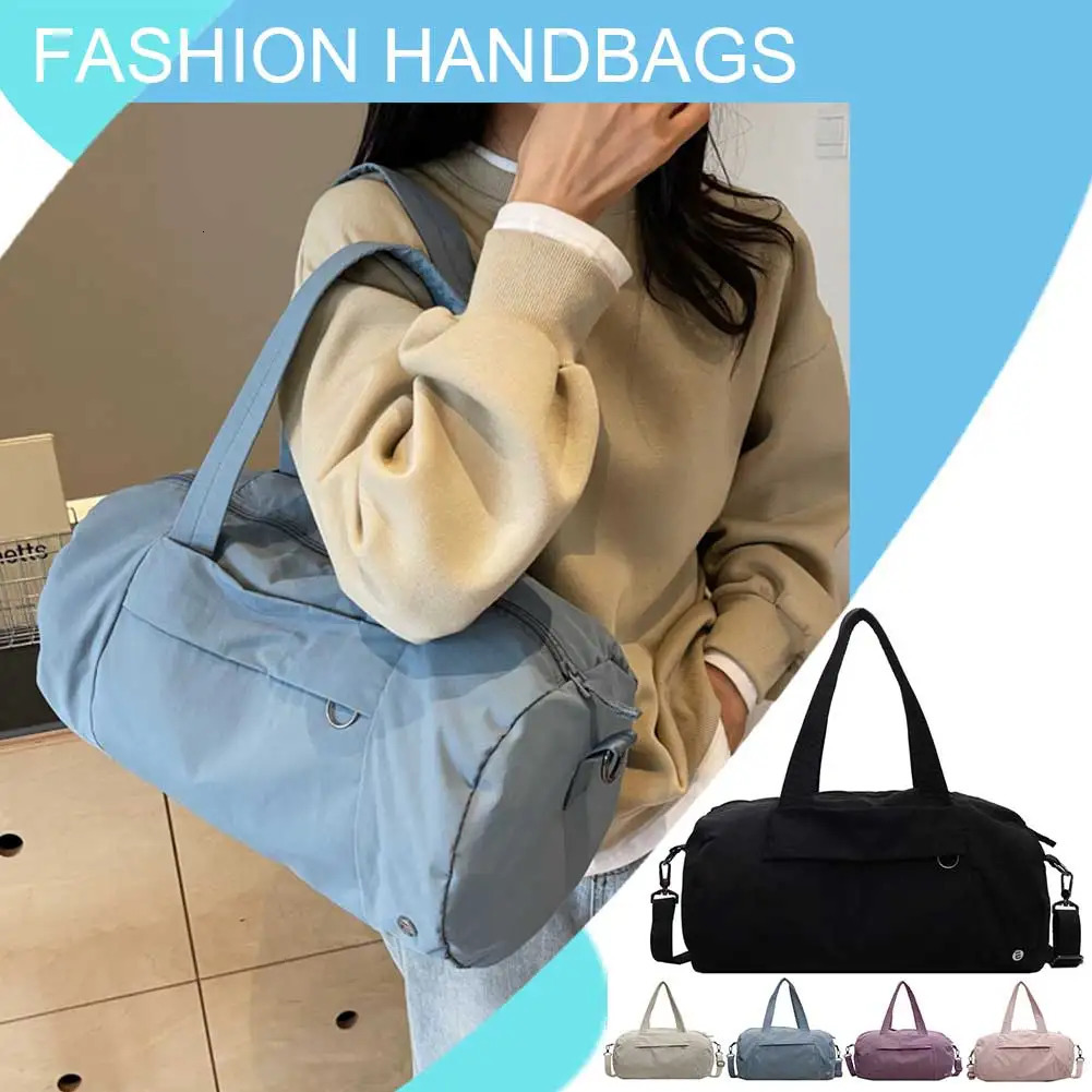 Adjustable Shoulder Strap Messenger Bag Weekender Bag for Men Women Nylon Gym Bag Crossbody Bag for Travel Business Trips Sports 250530