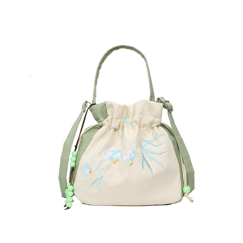 New Chinese ancient embroidery fashion trend niche multifunctional women's slanted shoulder handbag designer shoulder bag