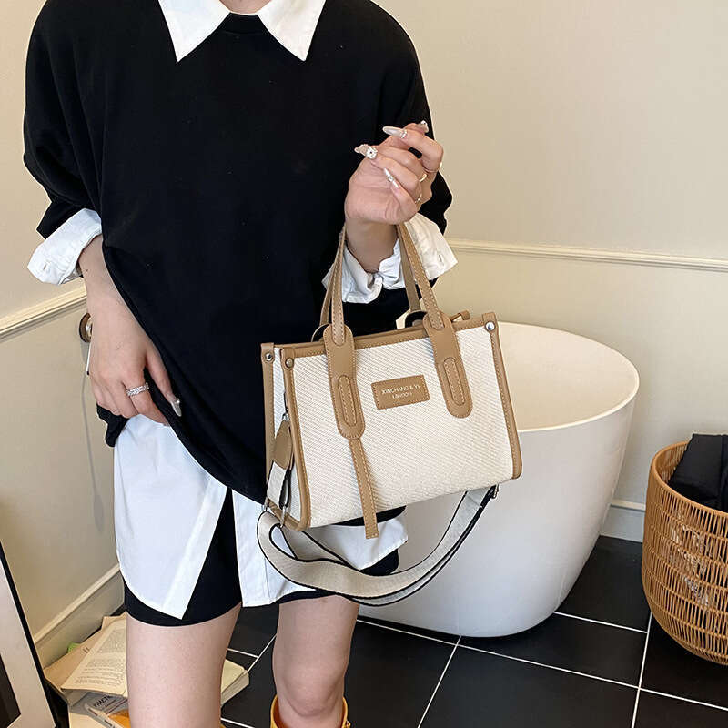 Large Capacity for Women 2025 Summer New Fashion Simple Shoulder Crossbody Casual Commuter Handbag Tote Bag
