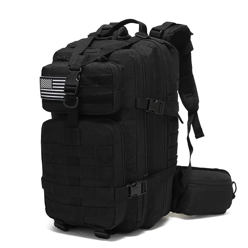 Outdoor Tactical Water-Resistant Sports Cycling Hiking Bag Unisex Waist Protection Small 3P Backpack