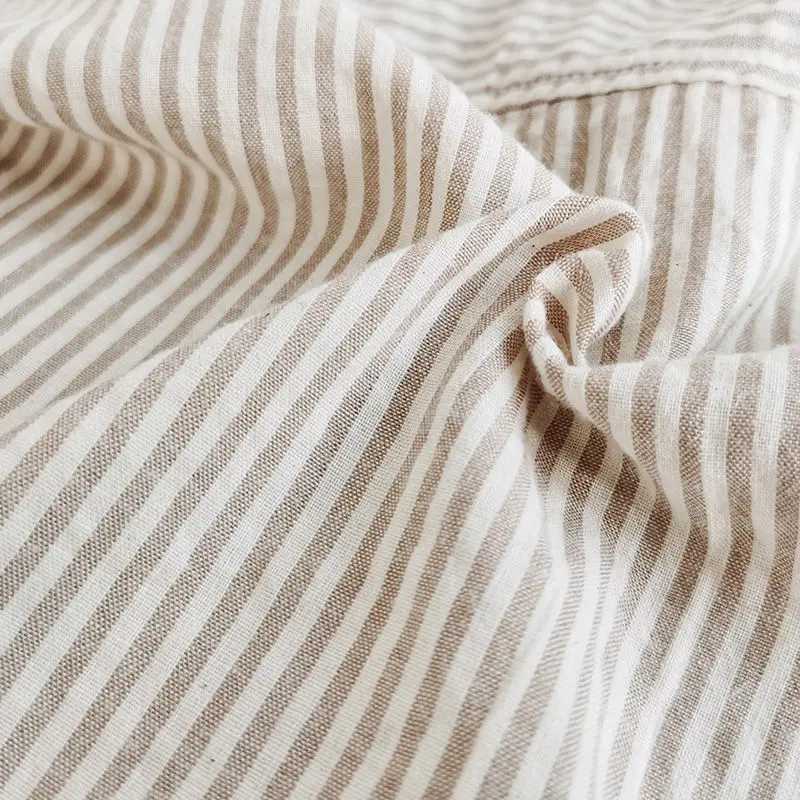 Boys cotton and linen set summer outfit 2025 new style childrens western-style shirt shorts 2-piece set R250605