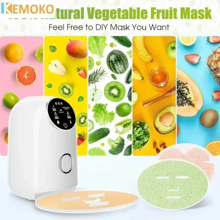 Mask Machine New Intelligent DIY Natural Fruit and Vegetable Mask Machine Spa Facial Treatment Machine Private CustomizedXJ250607