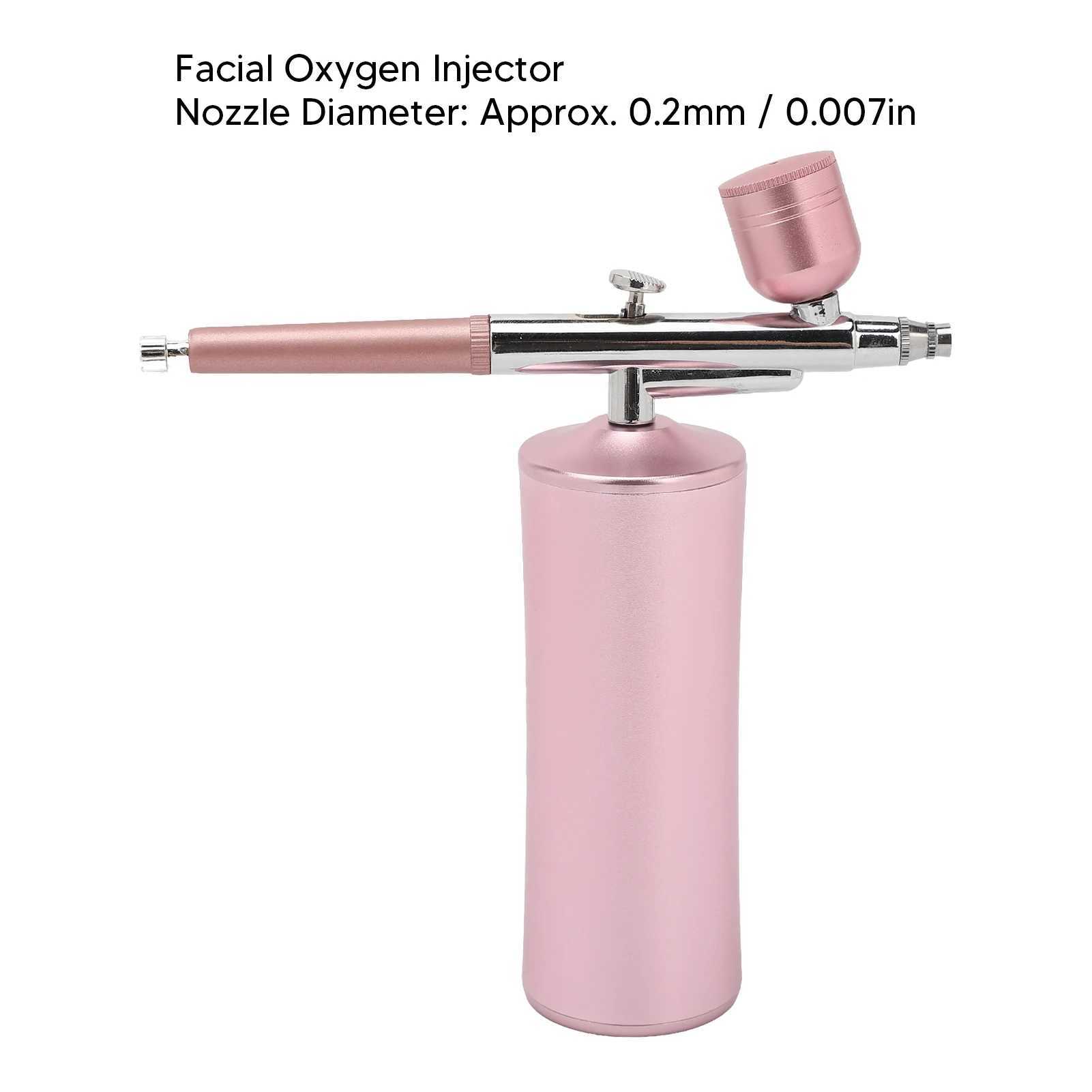Facial Oxygen Sprayer Facial Oxygen Injector Deep Moisturizing USB Rechargeable Handheld Face Water Sprayer with 3 BottlesXJ250607