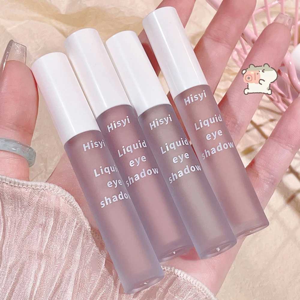 Single-Color Eyeshadow Liquid - Matte Velvety Enhances Complexion Low Saturation Blendable Soft Matte Finish Easy to Apply W250605