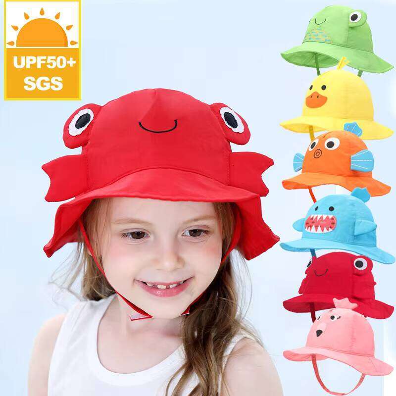 Spring Summer Cute Fashion Children Beach Hat Sun Kids Hats Baby Caps