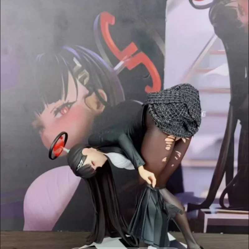 Blue Archive Figures Tsukatsuki Rio Figure Sexy Girl Tsukatsuki Anime Figurine PVC Models GK Statue Collectible Customized Gifts XJ250605
