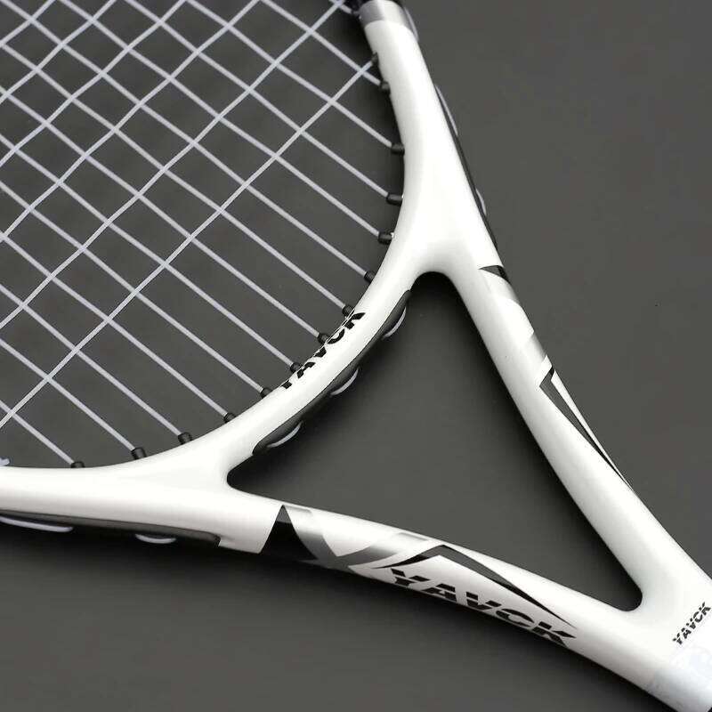 High Quality Ultra Light Aluminum Alloy Carbon Tennis Racket For Adult Professional Training Racquets String Bag Men Women Padel