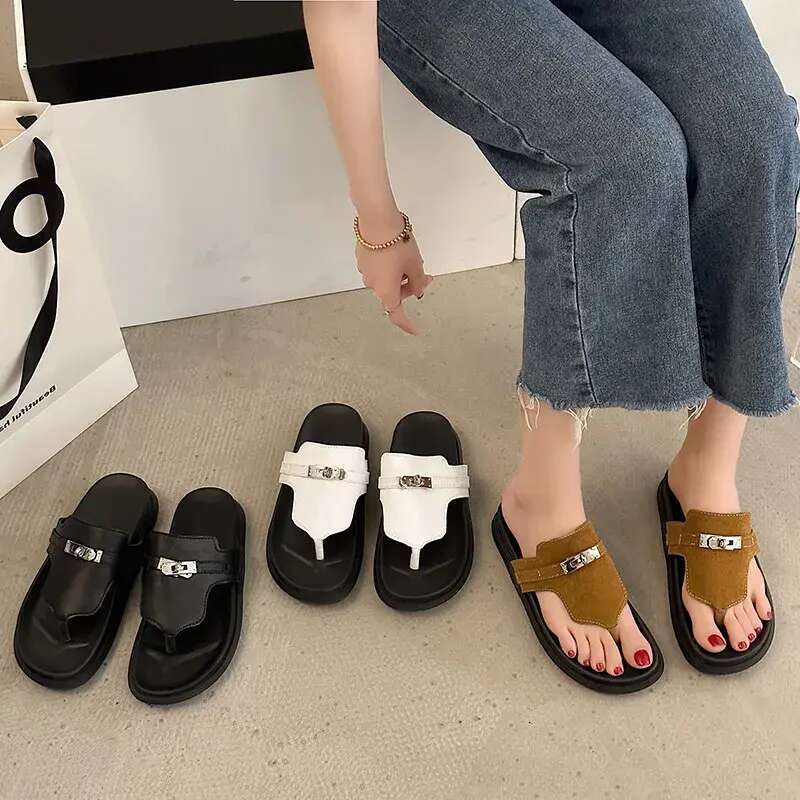 free shipping 2025 new Slippers designer sandals for womens Platform fashion ladies sliders shoes casual Flip-flop Slipper woman outdoor