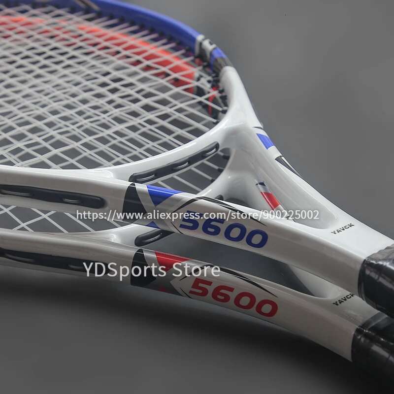 Professional Ultralight Racquet Composite Carbon Aluminium Alloy Tennisracket 45-55LBS Training Tennis Rackets Unisex Trainer