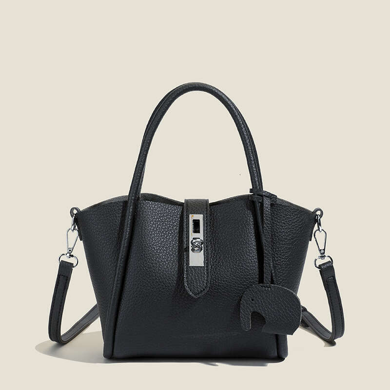 Fashion Handheld Bucket New Versatile Trendy Commuter Small Square Casual Shoulder Crossbody Bag for Women