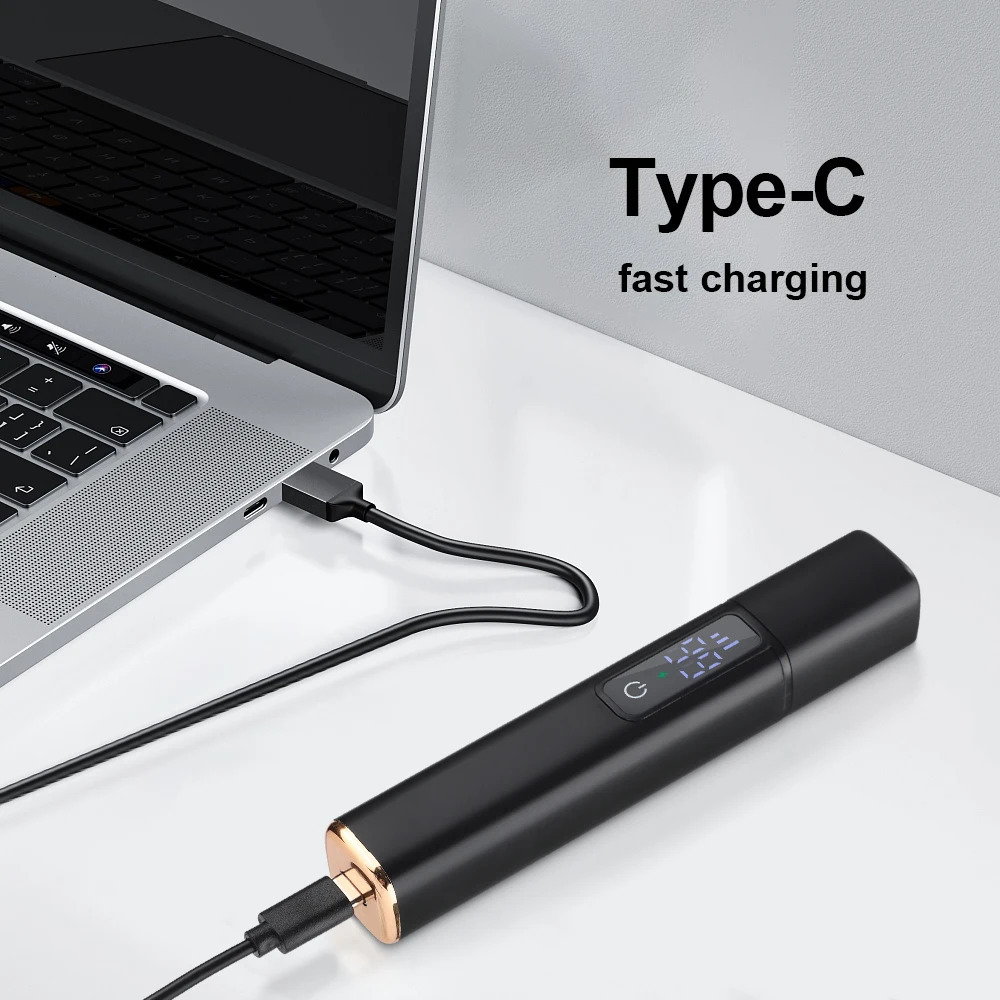 Electric Nose Hair Trimmer For Men Women High Speed Motor Hair r Lips Eyebrows Razor R Type Cutter Head Trimmer for Nose 250604