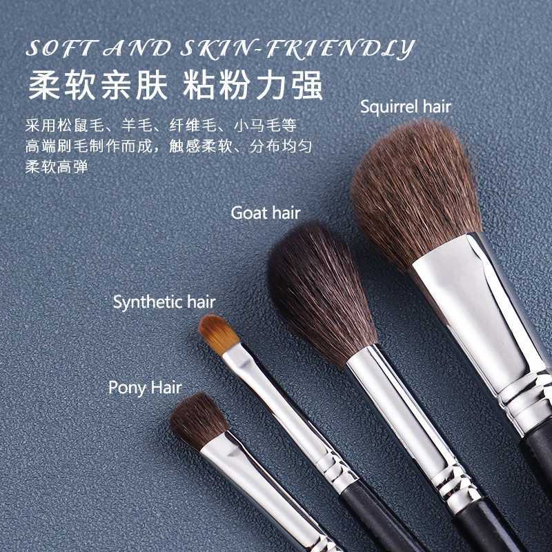 1pc Pro animal hair B Makeup brushes Face eye detail Eyeshadow Make up brushes Eye Shadow Highlight Smudge eyebrow essential W250605