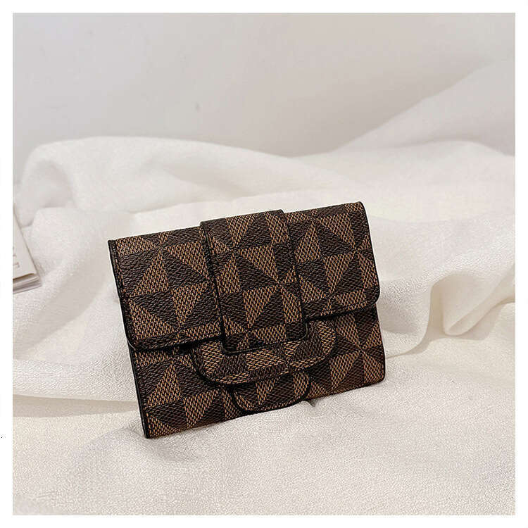 Short Wallet Print Elegant New Small Card Holder Fashion Versatile Clutch designer bag