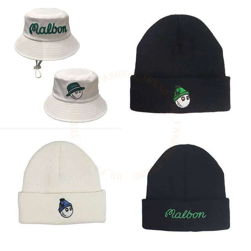 Malbons Designer Bucket Men High Quality Fashion Malbone Mal Adjustable Wide Edge Winter Knitted Women Fisherman Summer Sun Baseball Hat 55c
