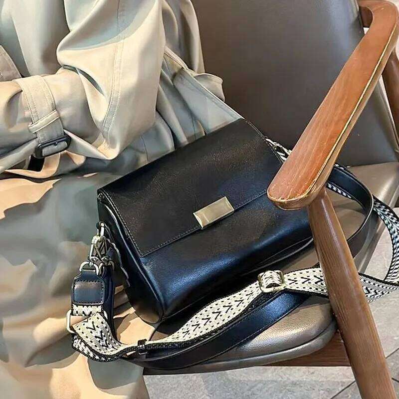 Women's New Genuine Leather Women Shoulder Bag Soft Cowhide Crossbody Messenger Bags Fashion Female Handbags