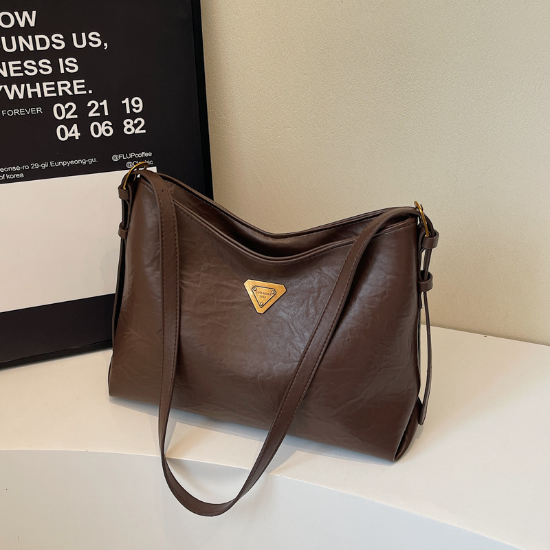 Free Shipping Designer Bag Tote For Women's Trend 2025 New Large Capacity High-end Single Shoulder College Student Crossbody Bag Class Bag