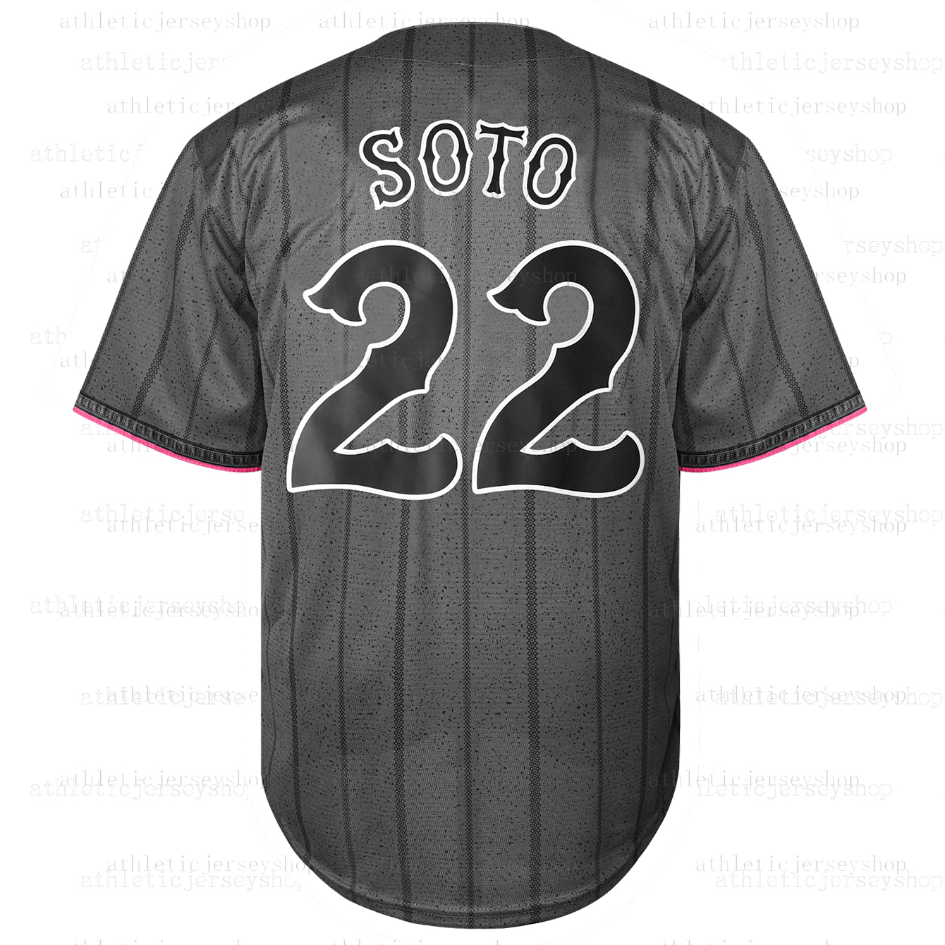 22 Soto Baseball Jersey Alonso Baty Piazza Diaz Holmes Custom any name any number stitched Men