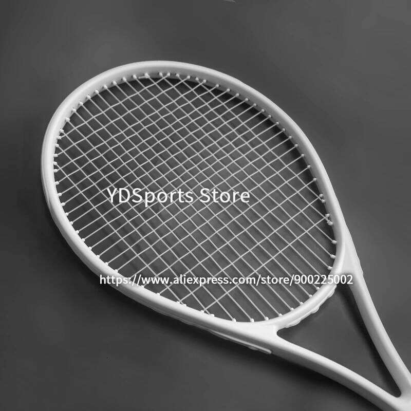 Tennis Rackets 40-55 LBS Composite Carbon Racquet Llight Weight Racket Strung 4 3/8 Technical Tennisracket Equipment Unisex
