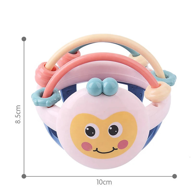 Baby Soft Teething Toys born Early Educational Sensory Teether Rattle Touch Hand Grasping Ball Develop Infant Ball Game Toy 250604