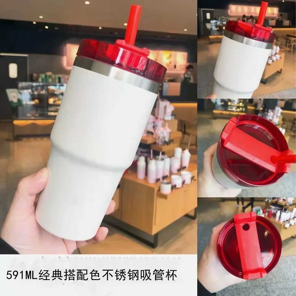 Latest Ice Cup Car Cup 304 Stainless Steel Water Cup 20OZ Large Capacity Beer Cup Insulation and Cooling X250605