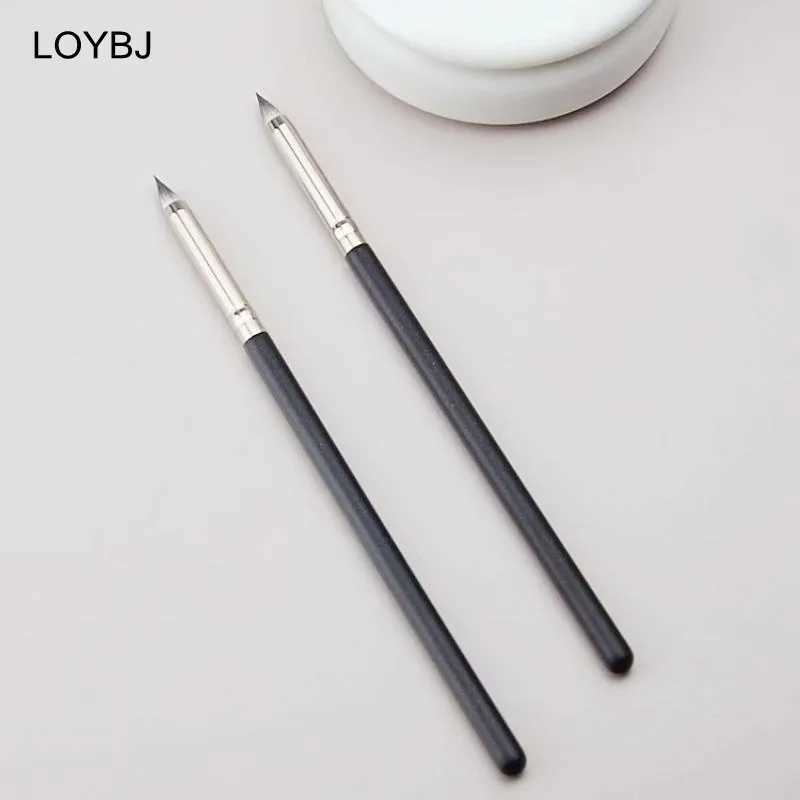 LOYBJ Pencil Tip Concealer Brush Precise Makeup Brushes Covering Under Eye Nasolabial Concealer Cream Details Women Beauty Tools W250605