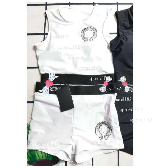 High quality T Shirts Designer chromee Leggings Clothing Women's Skinny Shirts T Shirts Branded Shorts Cotton Luxuryu Leggings Women tight pants hiphop Casual ae2