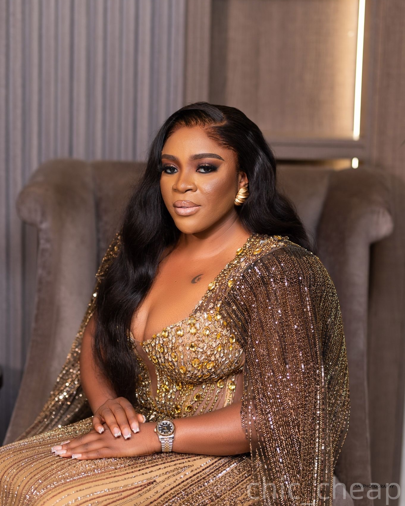 Brown Mermaid Prom Dresses 2025 Illusion Crystals Sequined Evening Formal Party Second Birthday Engagement Gowns Plus Size Dress For Special Occasions