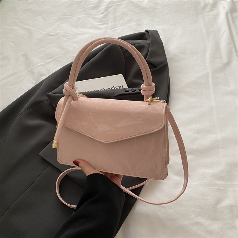 designer Minimalist Retro Small Square Bag for Women 2025 New Spring Fashion Casual Handbag Trendy Shoulder Crossbody Bag