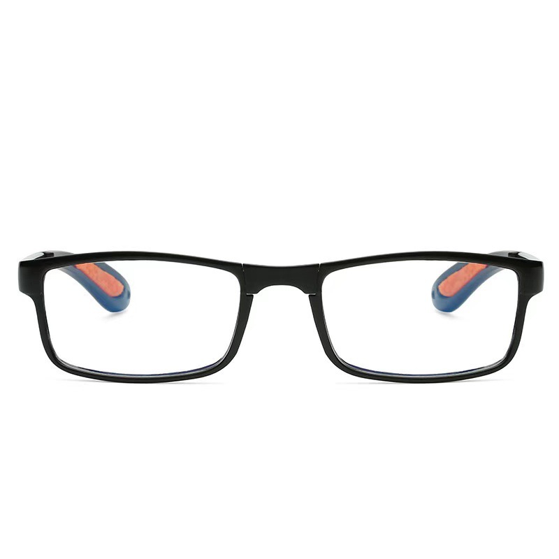 Reading Glasses New TR90 Ultra-Light Blue Light Blocking Reading Glasses Anti-Blue Light Frameless Smart Focus Crystal Appearance With Case