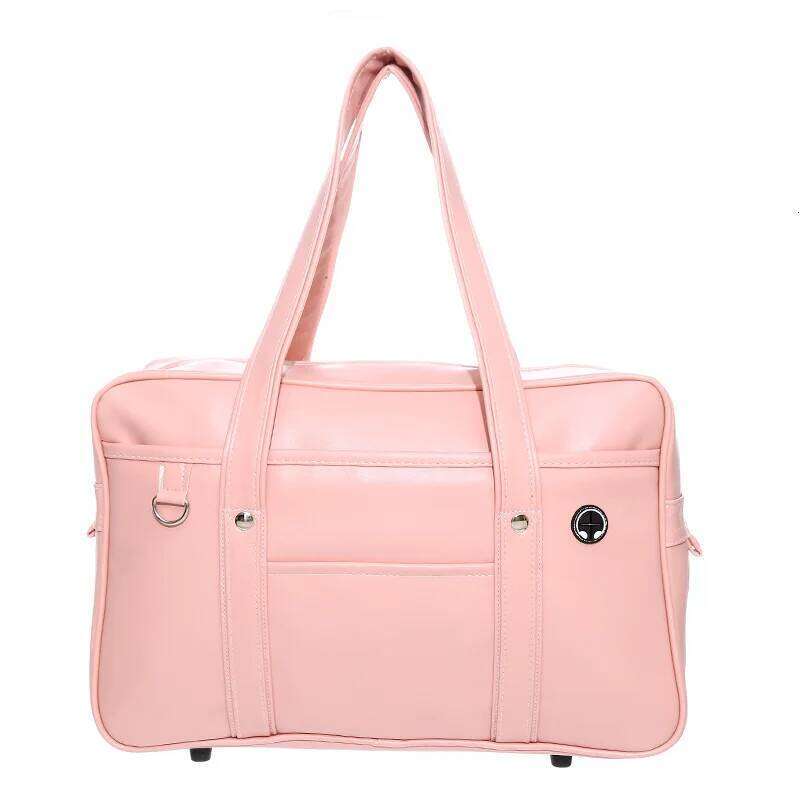 Japanese two dimensional student JK uniform bag girl PU schoolbag COS wear resistant waterproof one shoulder Messenger handbag