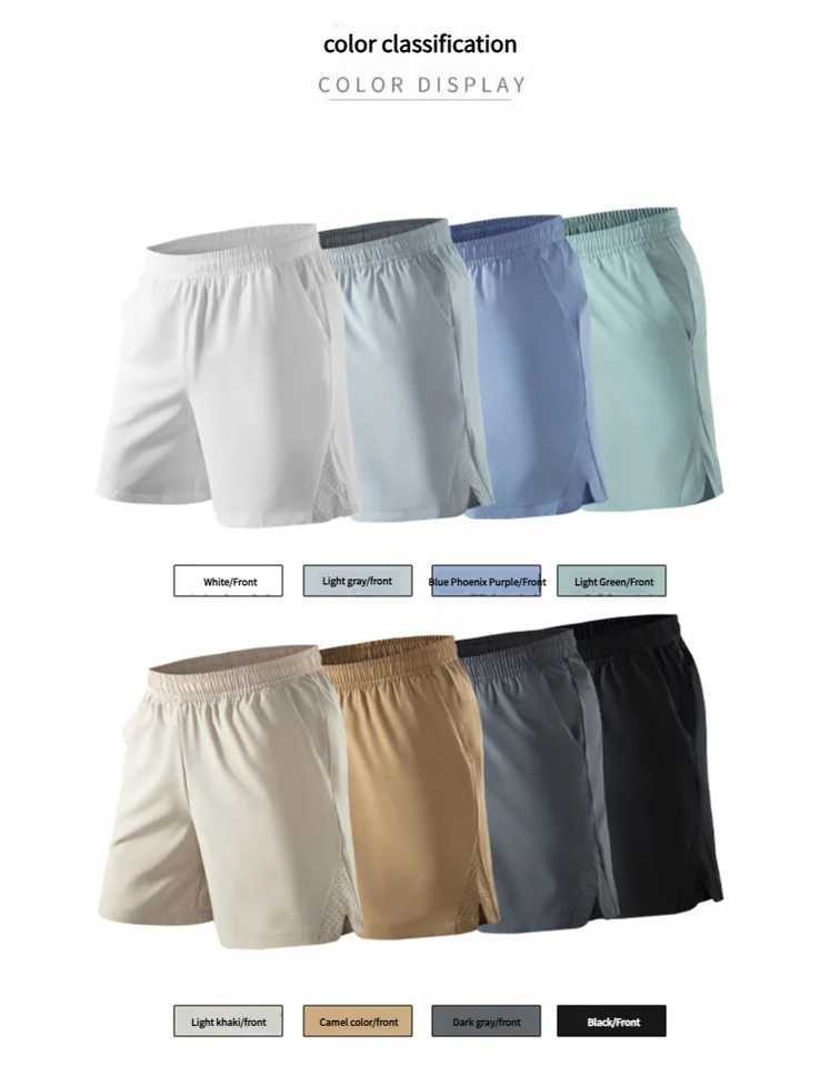 Summer high-quality ice silk quick-drying sportswear and casual shorts elastic ice-like capri pants loose large-sized pantsXJ250605