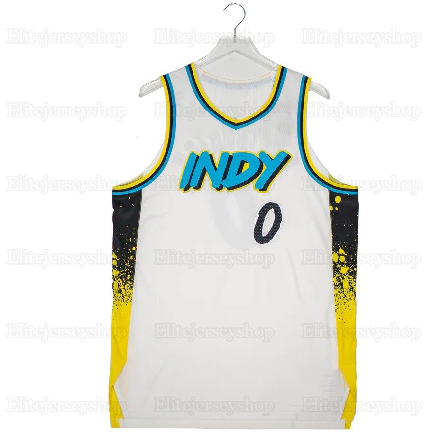 0 Tyrese Haliburton 2025 Finals Basketball Jersey Pascal Siakam T.J. McConnell Bennedict Mathurin Andrew Nembhard Myles Turner Obi Toppin Aaron Nesmith