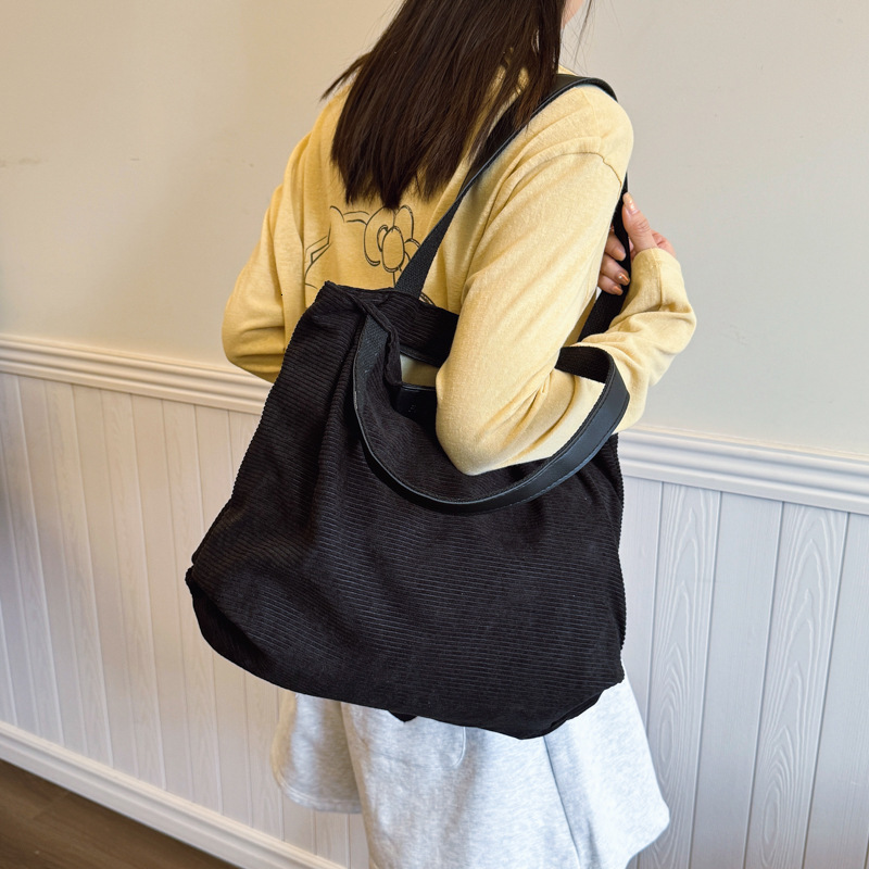 designer 2025 Spring New Casual Texture Large Capacity Bag Personality Trendy Fashionable Women's Shoulder Tote Bag