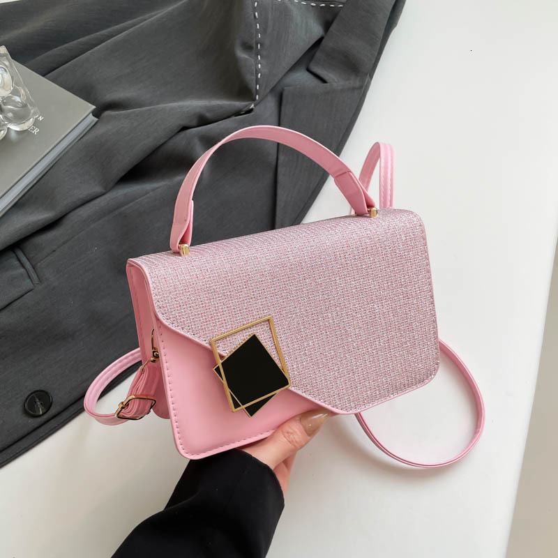 designer Casual Bag for Women Retro 2025 Spring New Small Square Bag Trendy Simple Handbag Fashion Single Shoulder Crossbody Bag