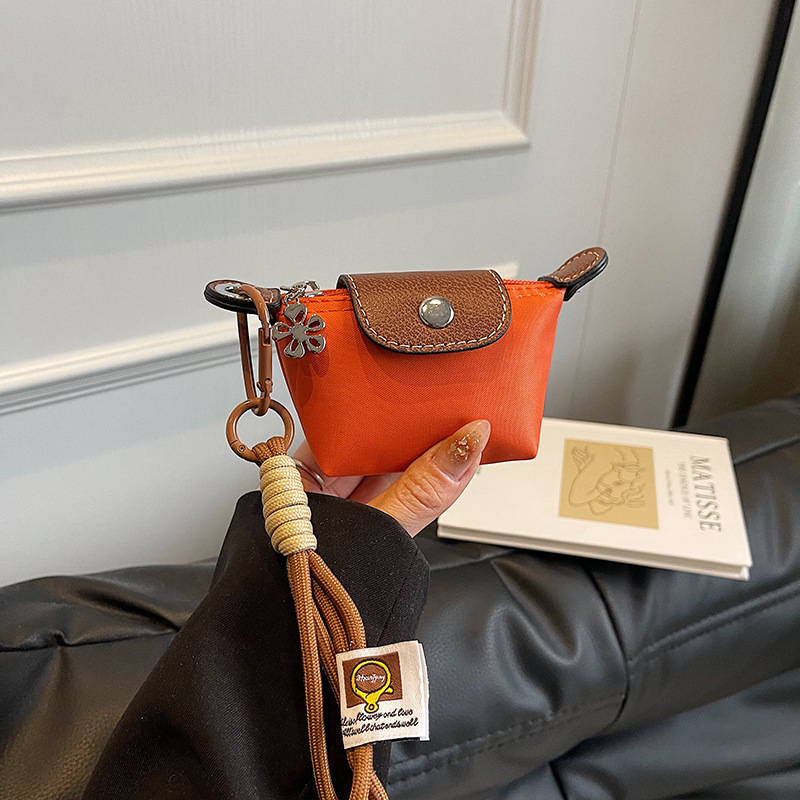 Free Shipping Ultra Mini Small Bag Luxurious Designer Bags Canvas Dumpling Bag Fashion Earphone Storage Bag Lightweight Compact Cute Coin Purse
