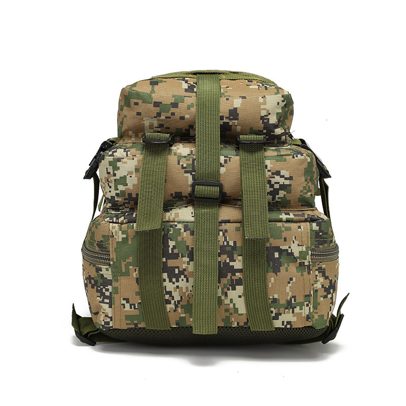 Medium Outdoor 3P Sports Backpack Waterproof Multifunctional Large Capacity Double Shoulder MOLLE Expansion Military Enthusiast Training Bag