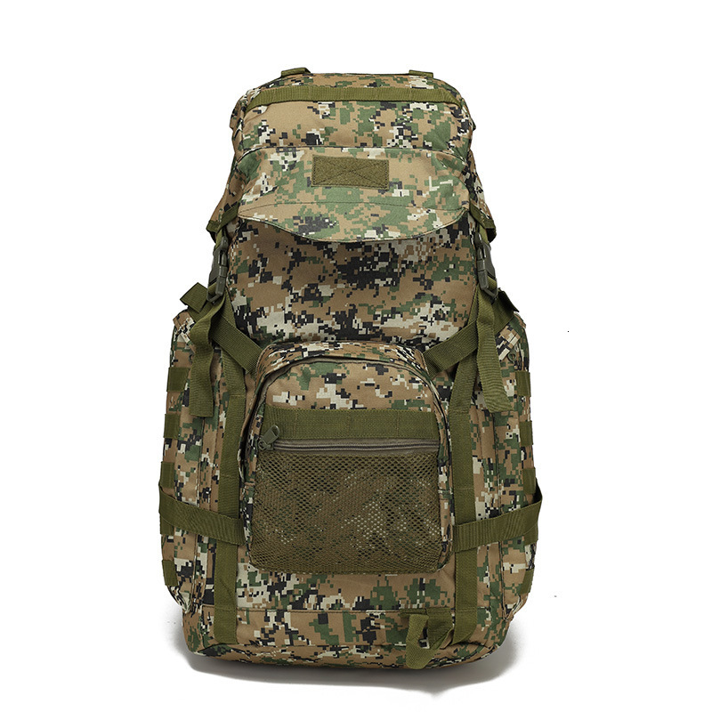 Sports Tactical Upgraded Version Backpack Camouflage Outdoor Waterproof Large Capacity Hiking Bag