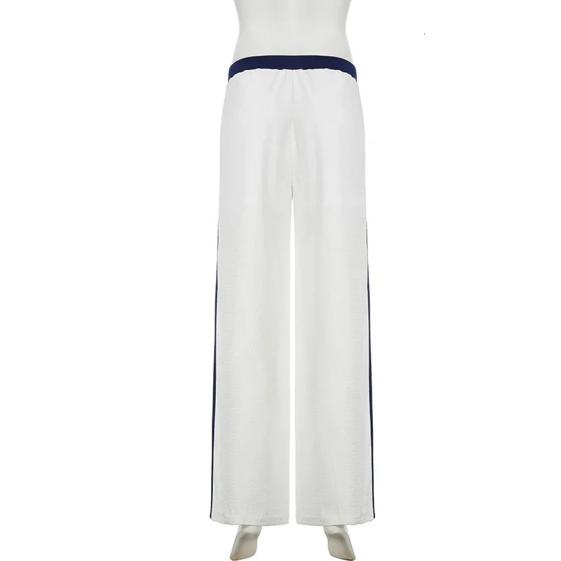 autumnwinter Y2K European and American street fashion digital print straight leg womens pants loose casual pants 250604