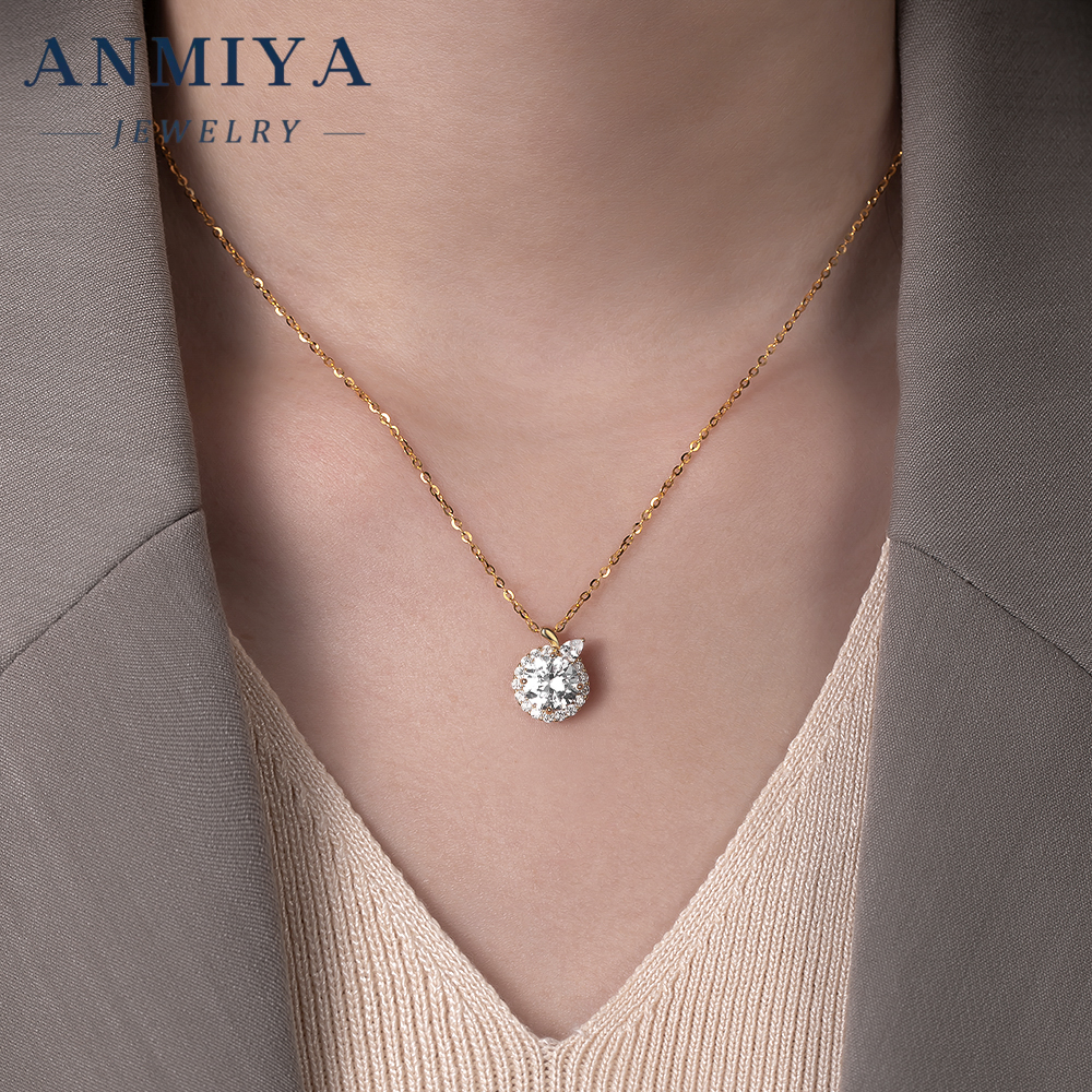 Classic Sterling Silver Jewelry Shiny 925 Necklace Featuring Minimalist Round Geometric Pendant Design for Modern Office Wear