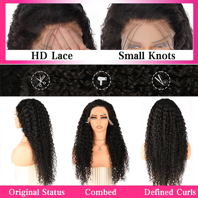 natural black curved hairstyle 13 x 6 hd lace wig w prebleached top knot for easy styling