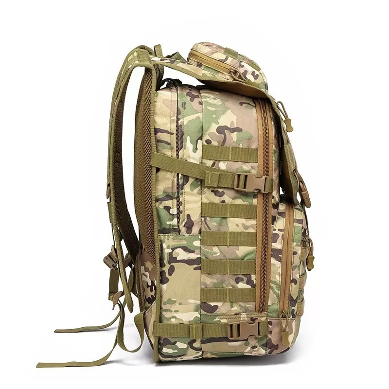 Lihai Outdoor Sports Camouflage Military Enthusiast Hiking Double Shoulder 3P Tactical Backpack Factory