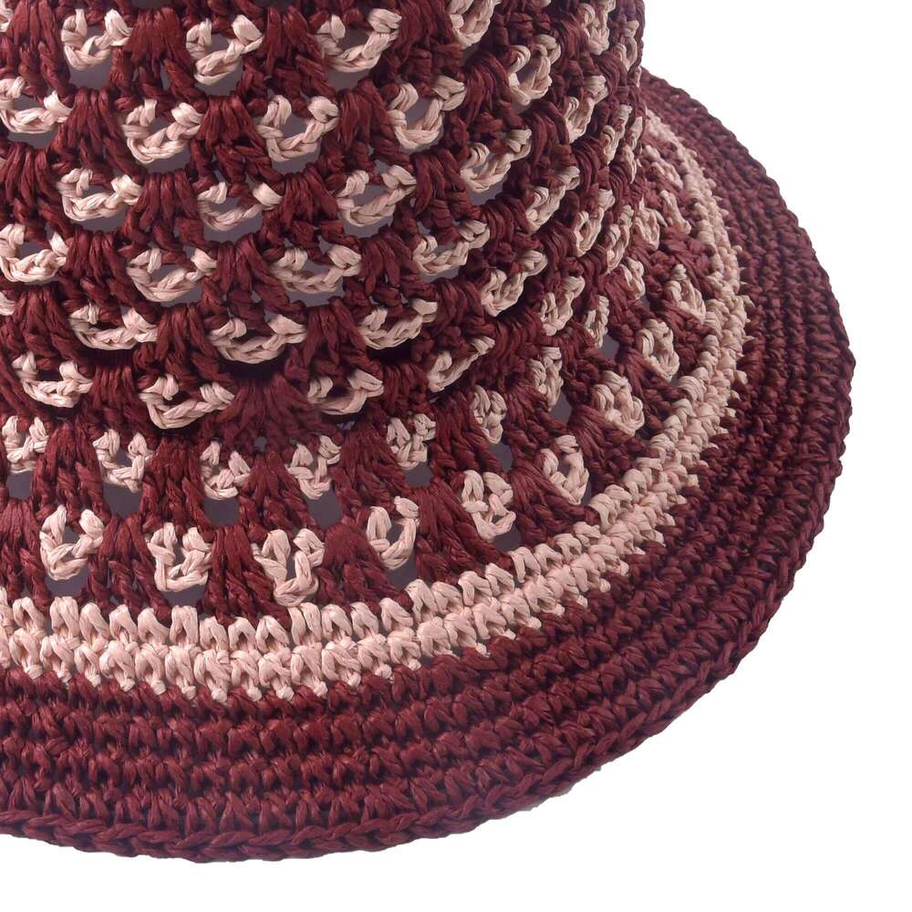 Breathable Unisex Woven Straw Sun Hat With Adjustable Chin Strap for Fishing Trips & Outdoor Activities