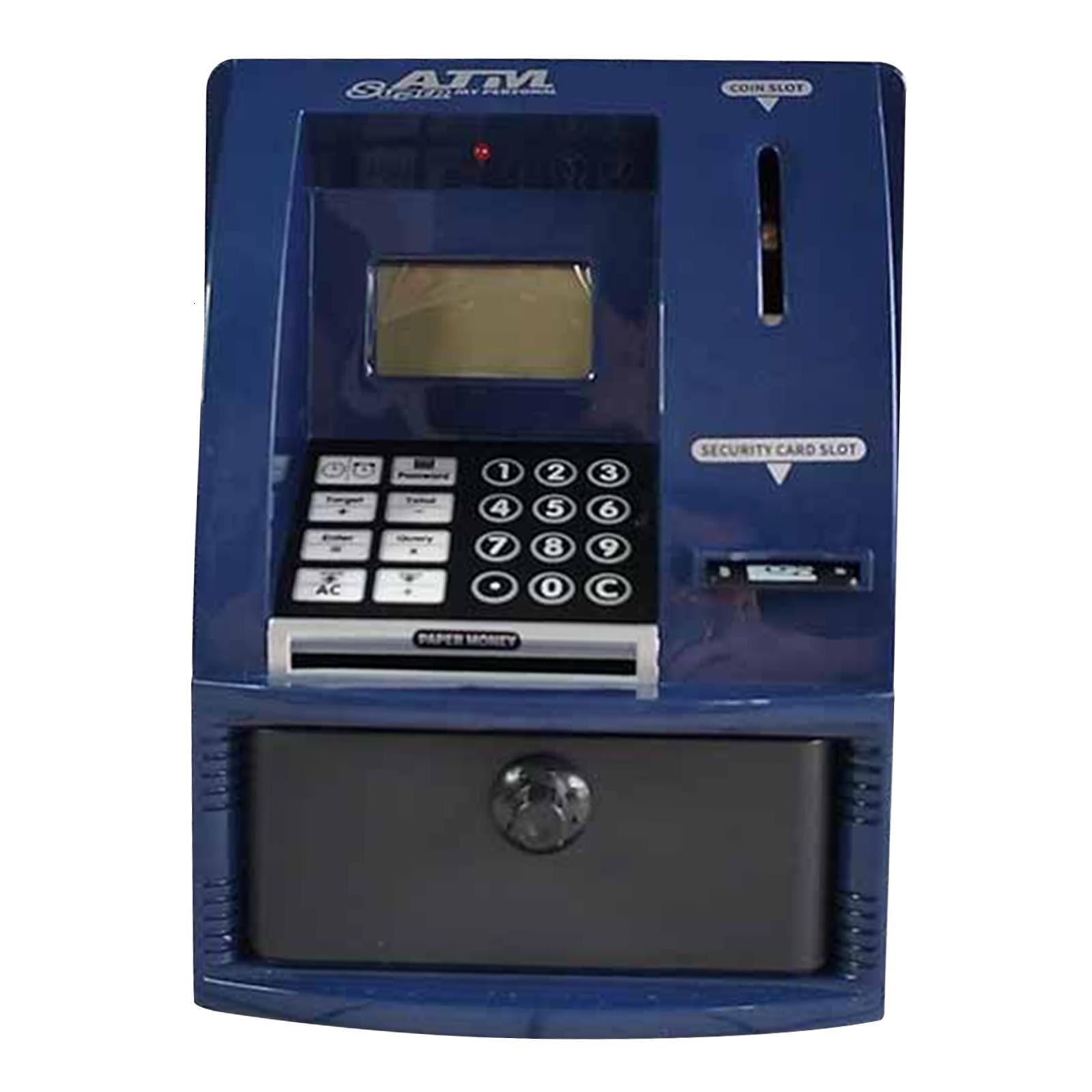ATM Piggy Bank for Kids Money Saving Box for Ages 3 4 5 6 7 8 Years Old