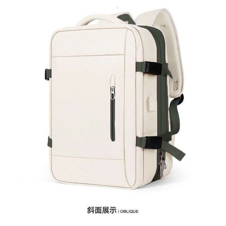 Travel Commuter Laptop Bag USB Charging Notebook Multifunctional Business Trip Expandable Backpack
